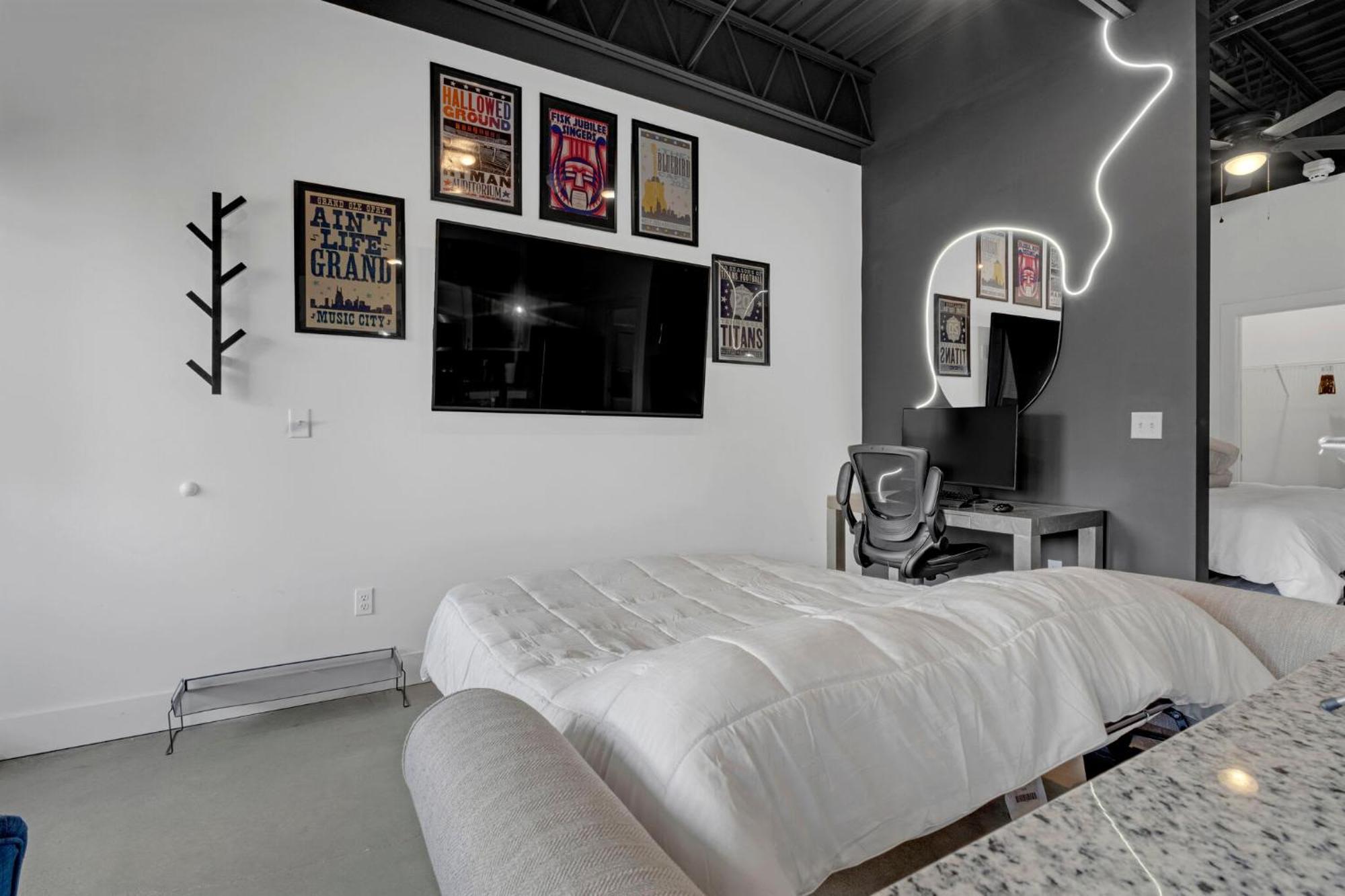 New Studio Sleeps 4 - 7 Mins To Dwtn Nashville Esterno foto