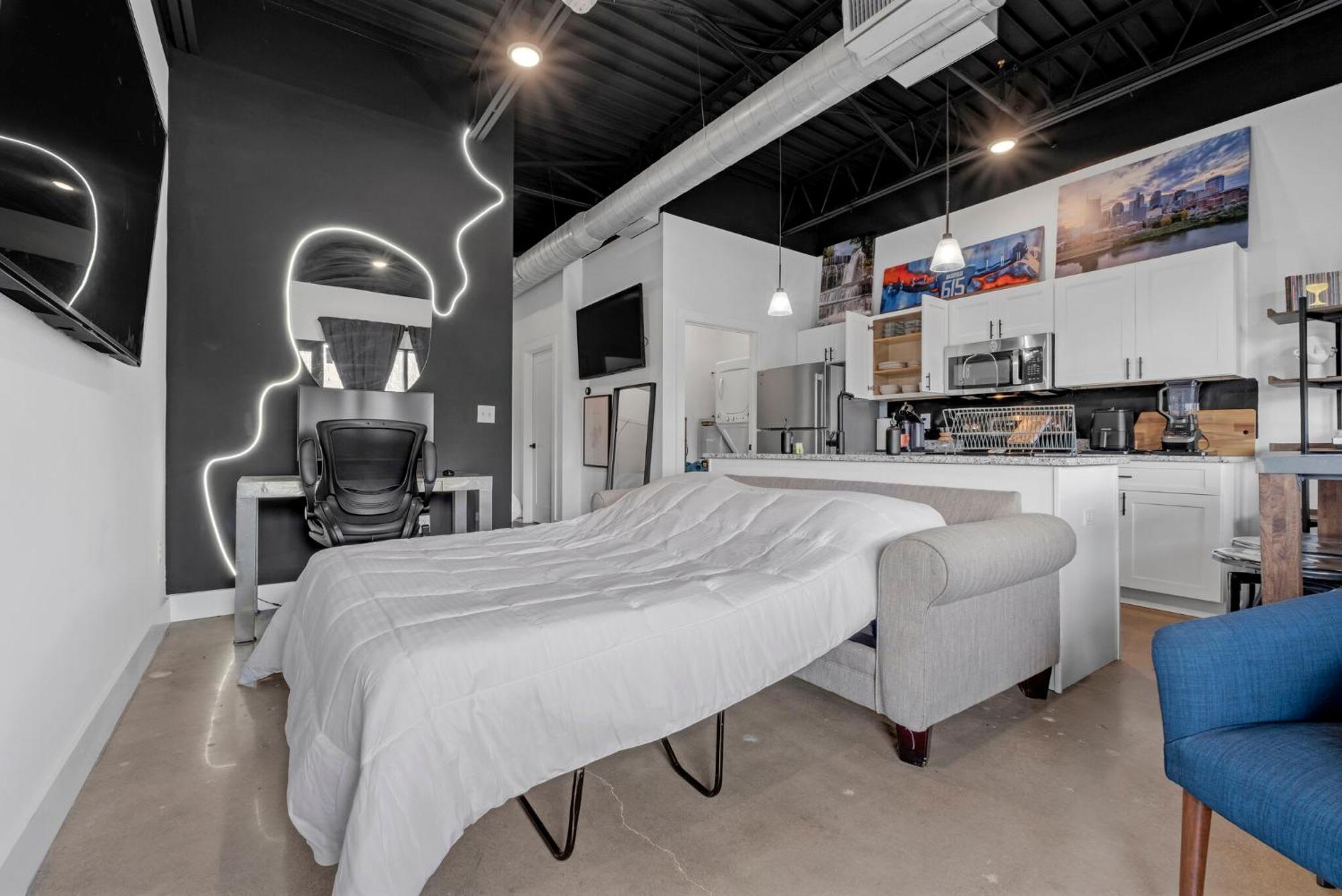 New Studio Sleeps 4 - 7 Mins To Dwtn Nashville Esterno foto