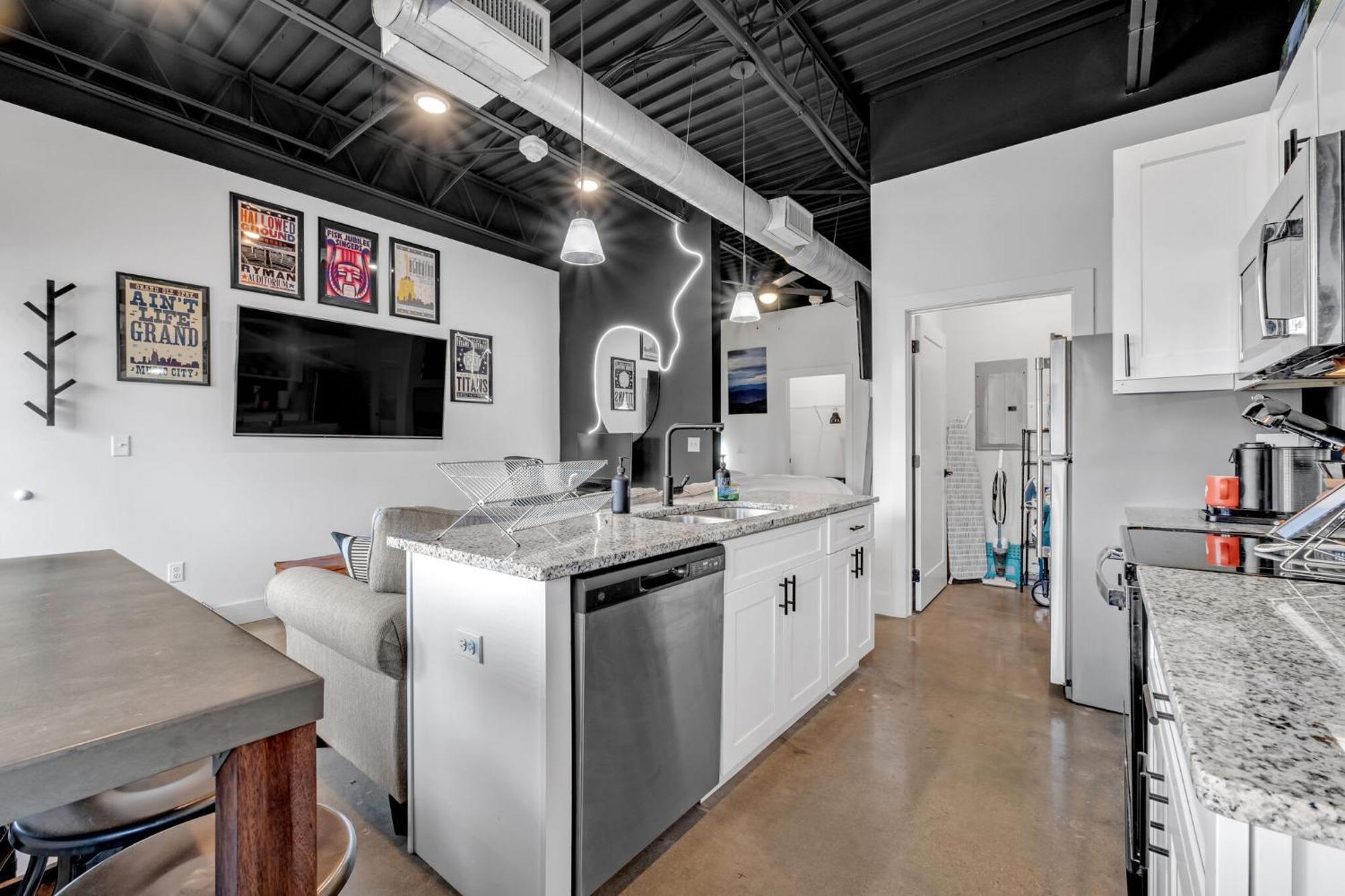 New Studio Sleeps 4 - 7 Mins To Dwtn Nashville Esterno foto