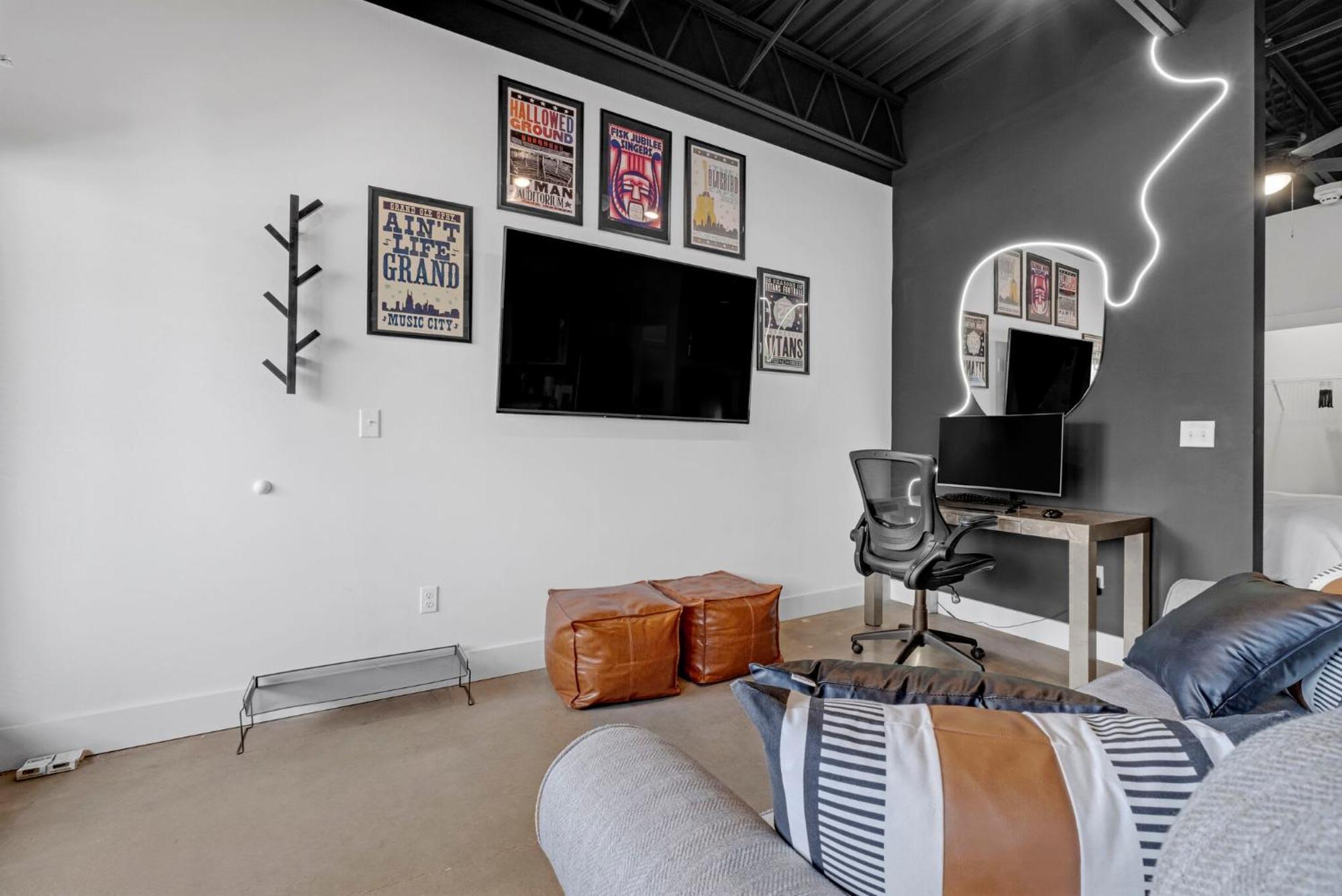 New Studio Sleeps 4 - 7 Mins To Dwtn Nashville Esterno foto